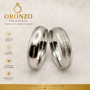 Oronzo Treasures Lover's Designer Wedding Rings